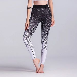 Printed Yoga Pants